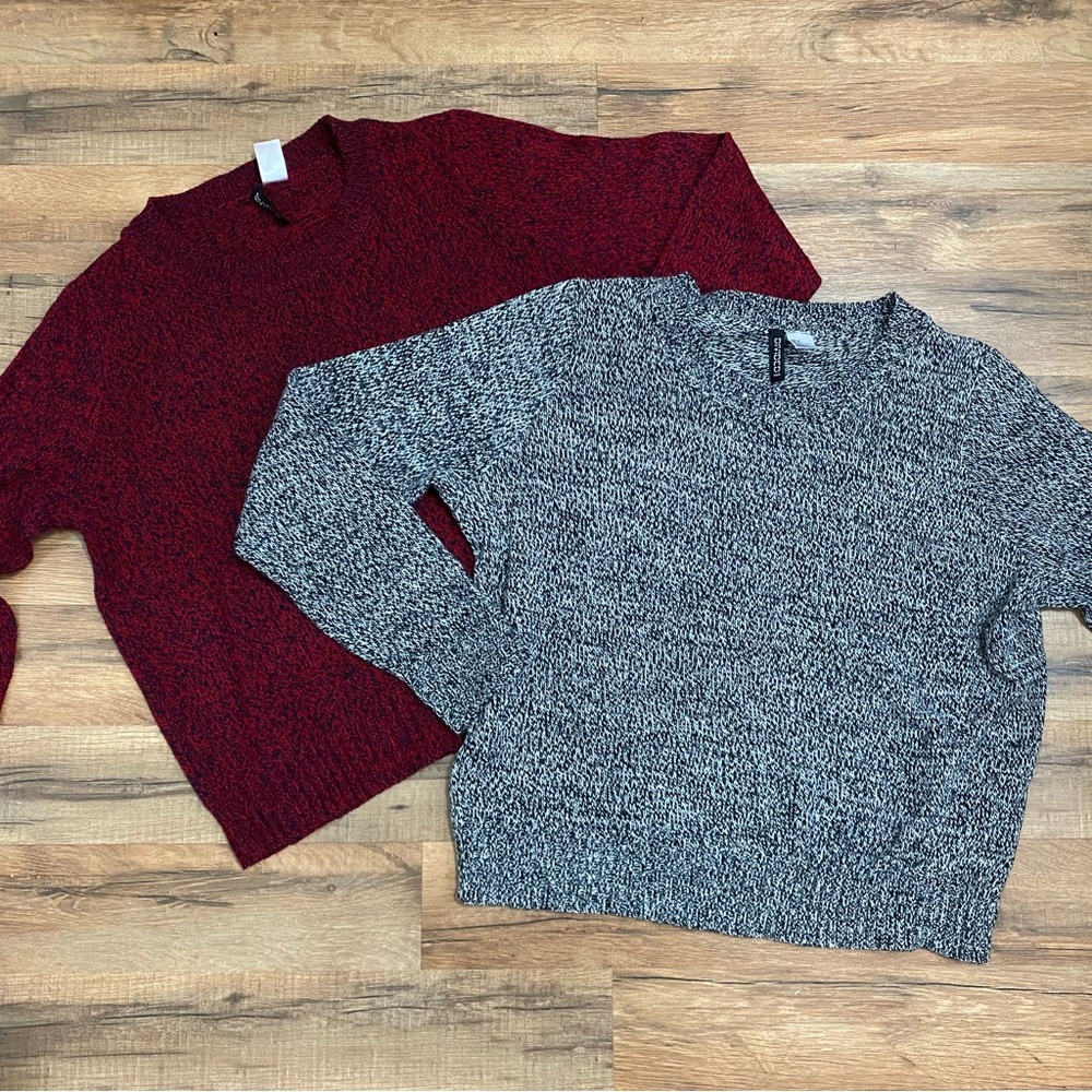 H&M Bundle of two Sweaters, Medium